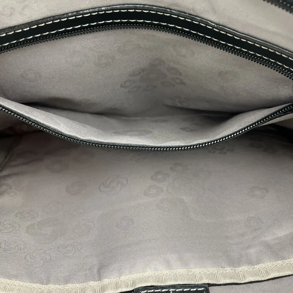 Samsonite Laptop Bag Padded Tote Purse Carry-On‎ Black Top Handles- Read